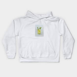 Glass of lemonade Kids Hoodie